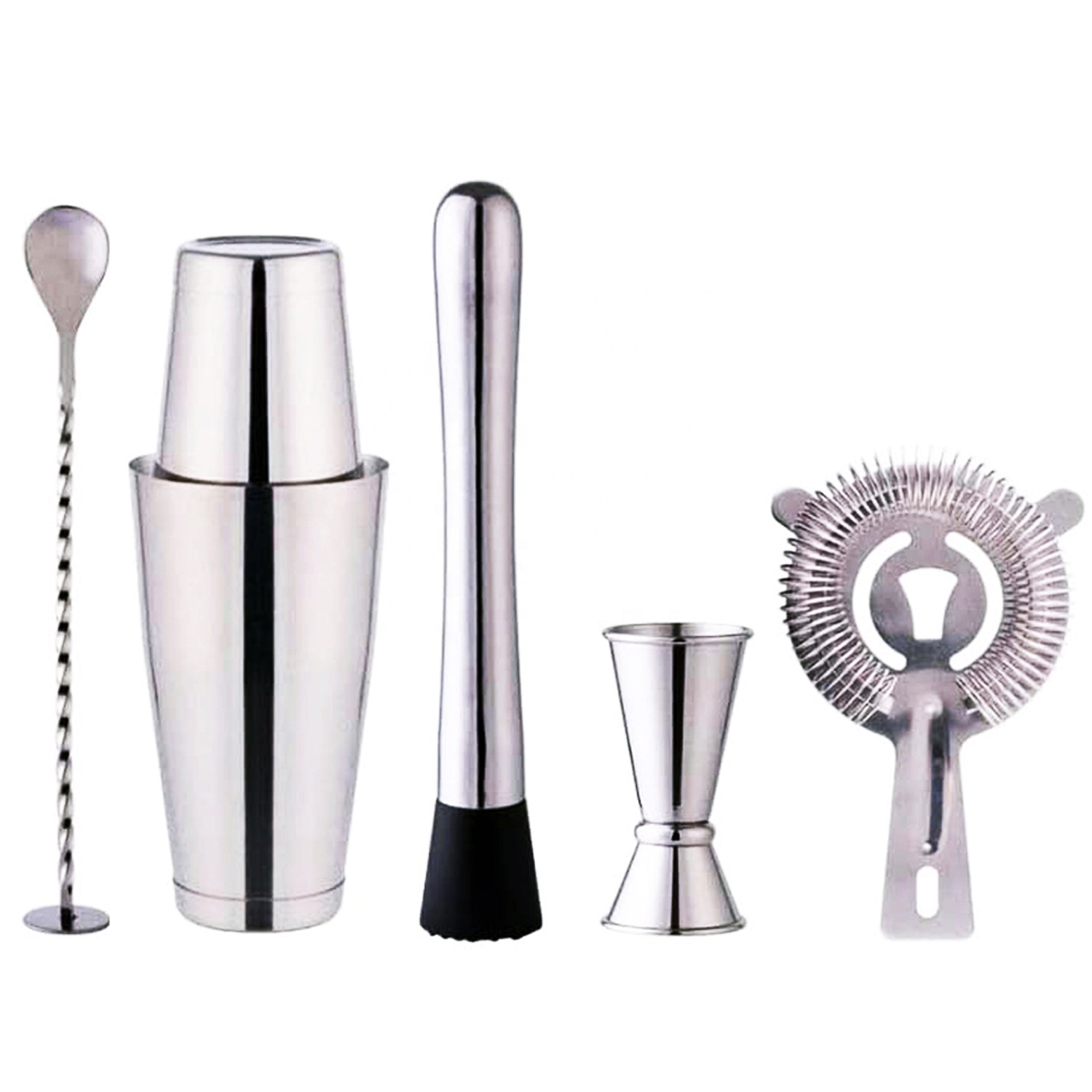 Boston Shaker Set - stllFactory Set Shaker Boston 6pc Terlaris