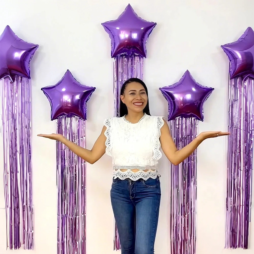 Home Bargains - 6 Buah 18 Inci Balon Bintang