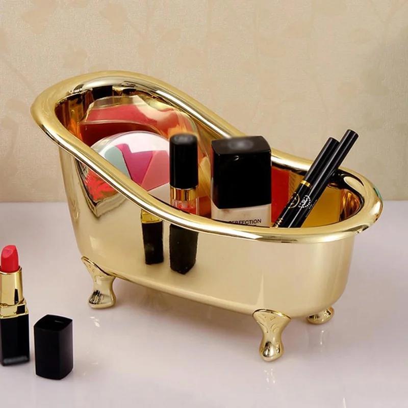 Bar Cart Gold - 1 Buah Kotak Penyimpanan Perhiasan Sabun