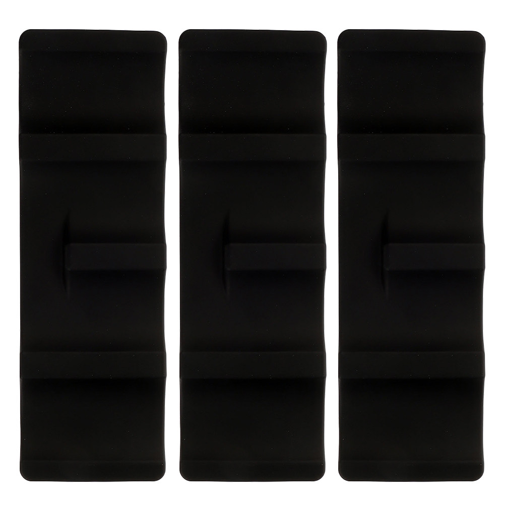 Home Bar And Fridge - 3Pcs Alas Minuman Silikon Bergelombang Ramping