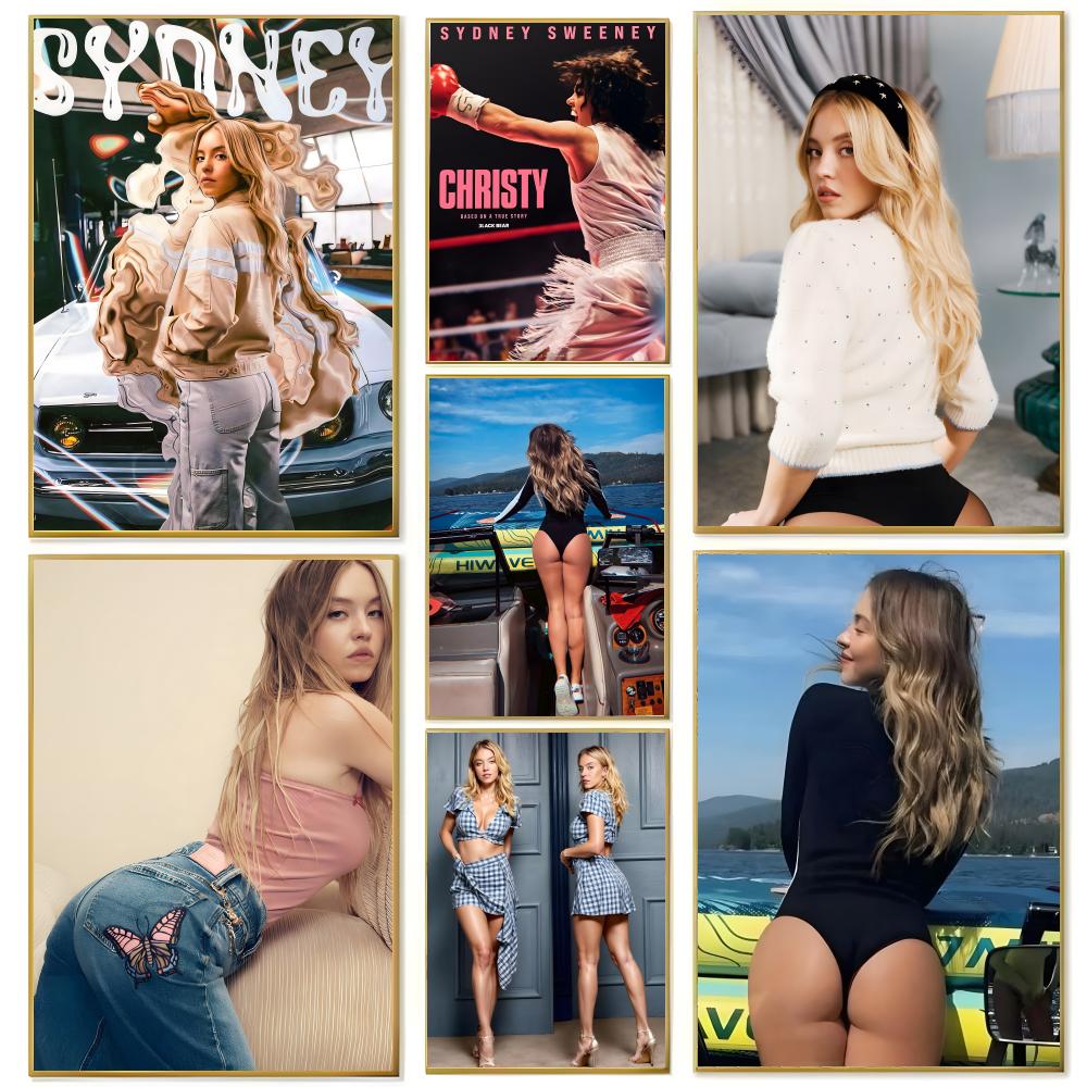 Home Bar Sydney - Poster Aktres S-sydney S-sweeney Seni Cetak