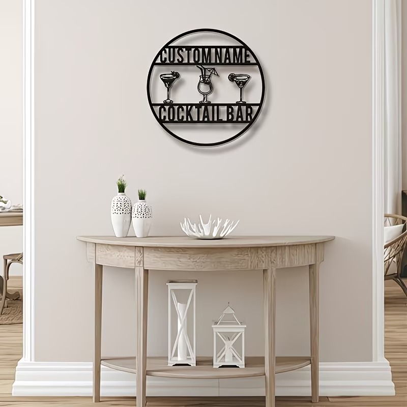 Papan Nama Bar Koktail Kustom, - Home Bar Signs ulasan dan harga