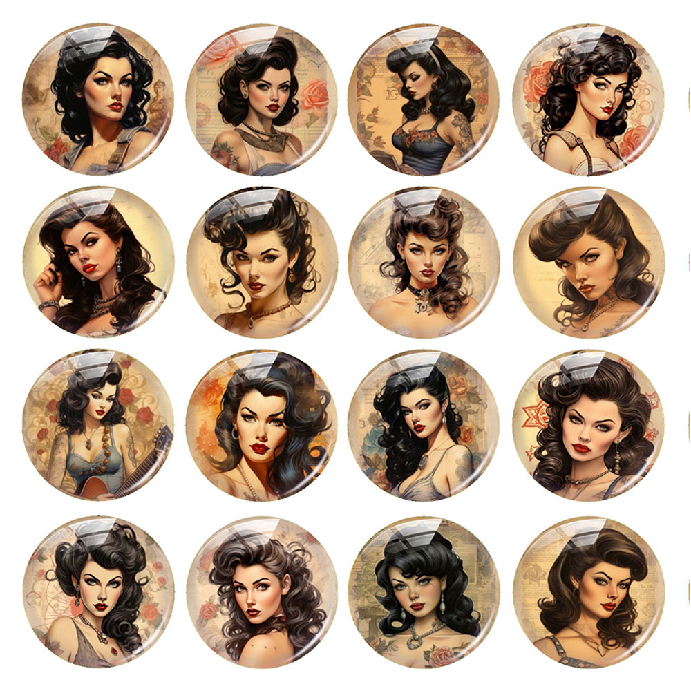 Kaca Cabochon Bentuk Bulat/Ova - Old Fashioned Glass ulasan dan harga